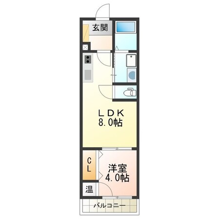 シーカルアアリモトの物件間取画像